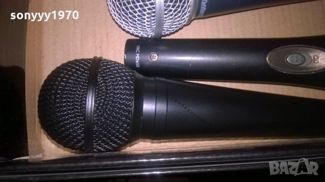 shure philips yamaha-профи микрофони-175лв броика, снимка 10 - Микрофони - 22859228