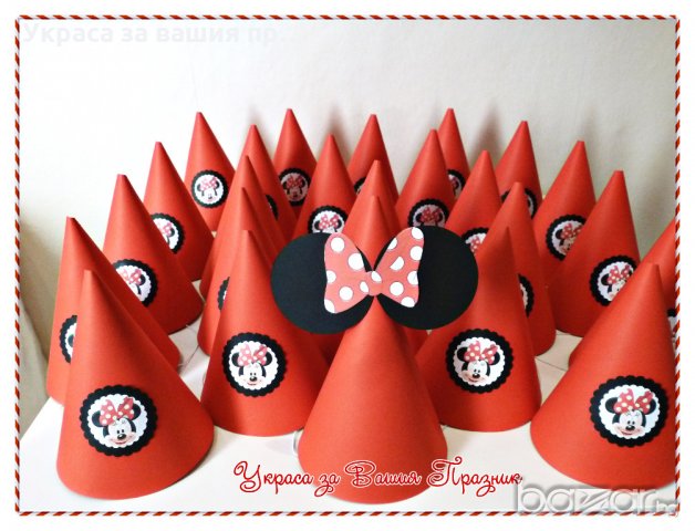 парти шапки за мама тати и рожденика Мики Маус, снимка 16 - Други - 16762867