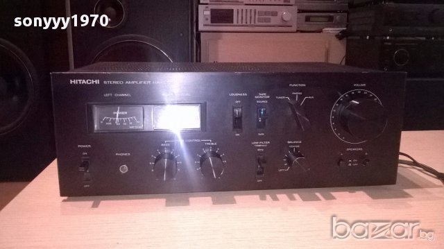 Hitachi ha-270 amplifier-made in japan-внос швеицария, снимка 6 - Ресийвъри, усилватели, смесителни пултове - 15259334