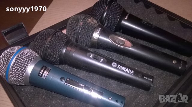 shure yamaha philips behringer-микрофони-внос швеицария, снимка 2 - Микрофони - 23907222