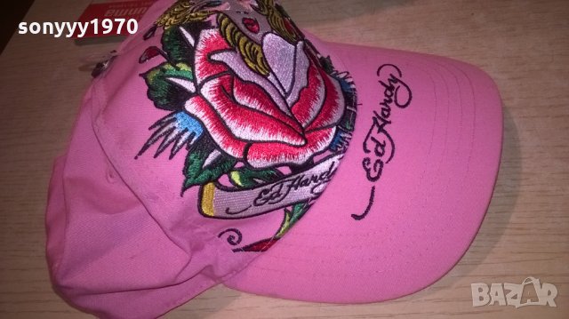 ЗАЯВЕНА-ED HARDY-маркова шапка-внос швеицария, снимка 4 - Шапки - 25291804