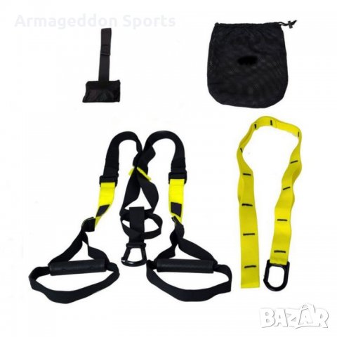 Мултитренажор с ленти Suspension Training Armageddon Sports, снимка 2 - Фитнес уреди - 22240376