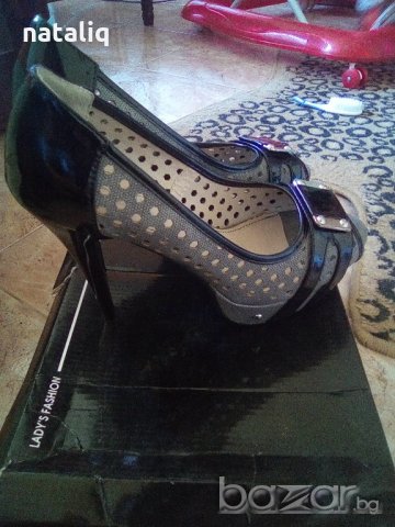 Дамски отворени обувки, снимка 3 - Дамски обувки на ток - 21305623