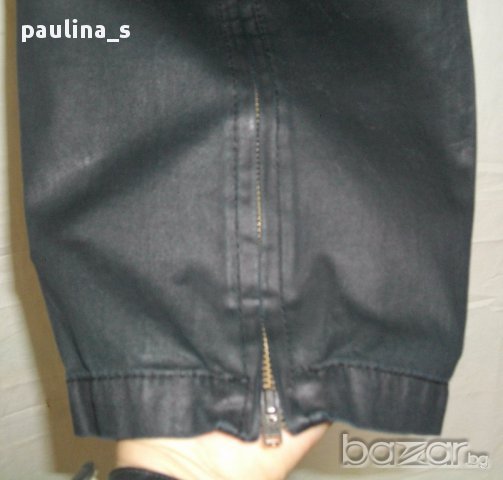 Дизйнерски панталон с кожен ефект "Kello"® / голям размер , снимка 12 - Панталони - 15475101