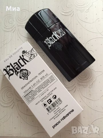 Мъжки тестер Paco Rabanne BLACK XS 100ml, снимка 4 - Мъжки парфюми - 22143468
