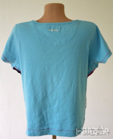 Gaastra дамска тениска синя 100% памук, снимка 3 - Тениски - 23438643