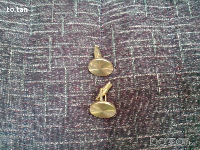 Ретро копчета за ръкавели-позлатени, снимка 6 - Други - 15808764