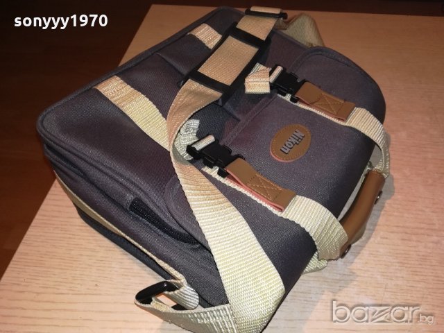 nikon-профи фотографска чанта-внос швеицария-30х25х12см, снимка 8 - Чанти, стативи, аксесоари - 21340363