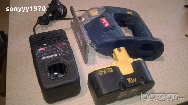 ryobi-зеге+батерия+зарядно-внос англия, снимка 2 - Други инструменти - 18392496