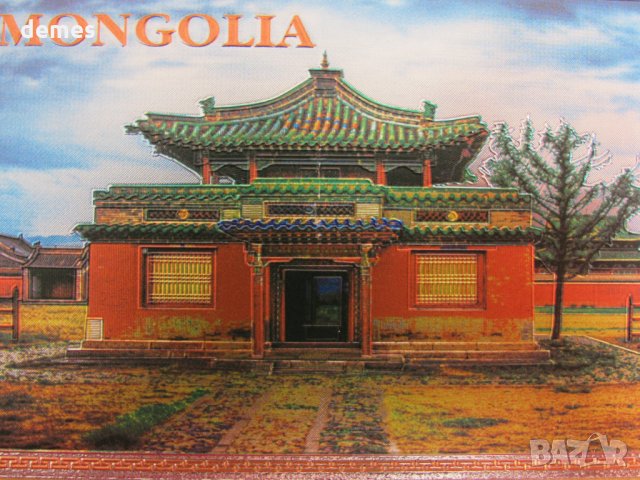 Голям автентичен магнит от Монголия-серия-4, снимка 5 - Други ценни предмети - 26058194