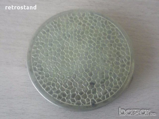 № 2283  стара метална пудриера, снимка 5 - Други ценни предмети - 12983675