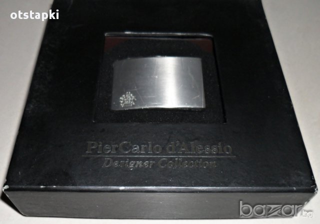 Двулицев мъжки колан PierCarlo d’Alessio, снимка 4 - Колани - 8947553