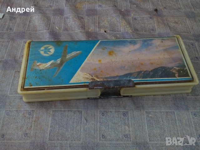 Несесер,кутия БГА БАЛКАН, снимка 4 - Антикварни и старинни предмети - 21880944