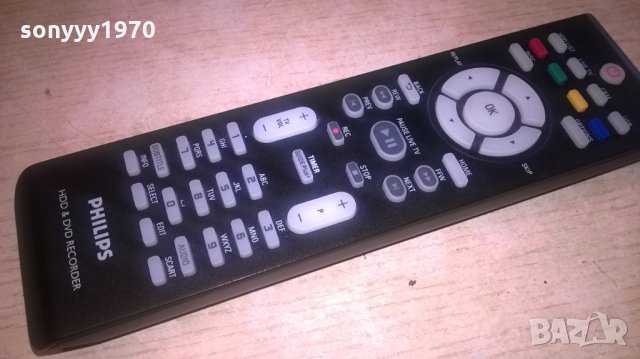 philips hdd/dvd recorder remote control-внос швеция, снимка 3 - Дистанционни - 25533710