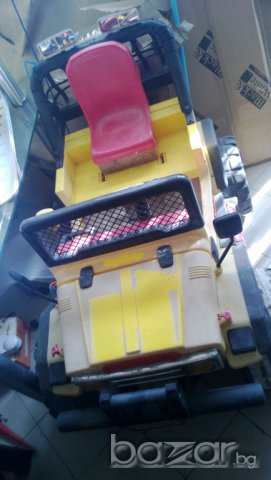 grande caucho-голям детски джип, снимка 5 - Коли, камиони, мотори, писти - 7642510