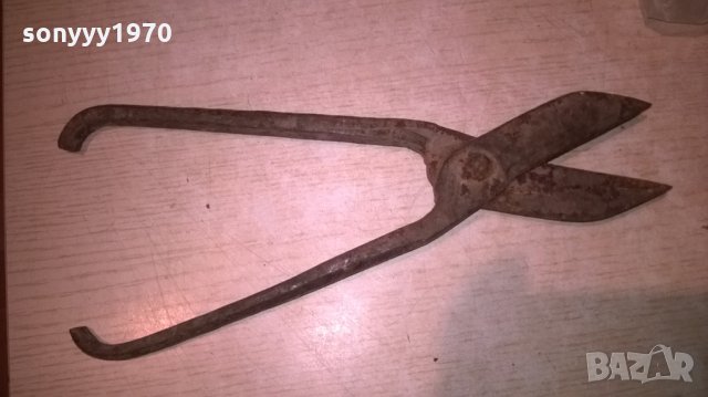 ножици за ламарина-стари истински-30см, снимка 4 - Други инструменти - 25423946