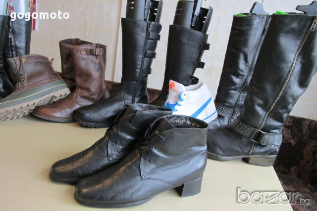 Sioux® original Latex, Luftpolster, N- 40, 100% естествена кожа,GOGOMOTO.BAZAR.BG®, снимка 2 - Дамски боти - 17060997