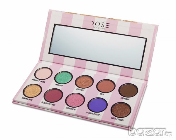 1 цвята EYESCREAM PALETTE  Dose of Colors Eyes Cream палитра сенки грим, снимка 3 - Декоративна козметика - 19567654