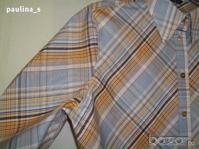 Кариран немачкаема риза "Eterna" excellent-non iron swiss cotton, снимка 3 - Ризи - 14165190
