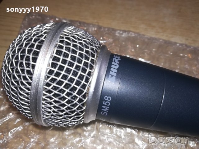 shure sm58-професионален качествен микрофон, снимка 8 - Микрофони - 21109523