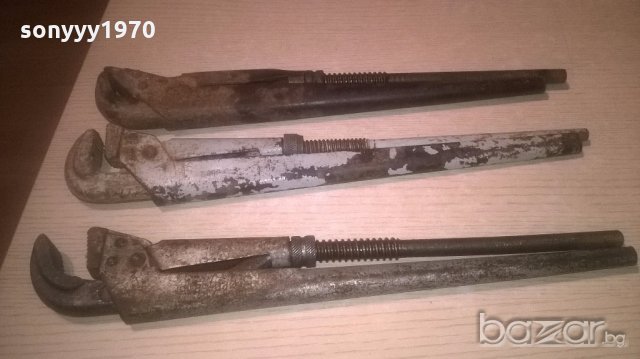 СТАРИ ЯКИ-раздвижни ключове 40см-65лв за брои, снимка 2 - Ключове - 19775986