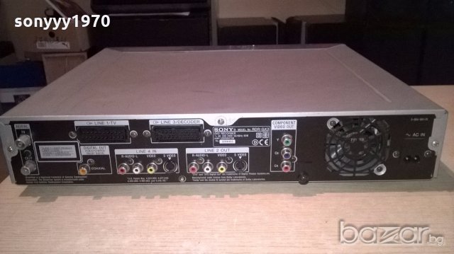 sony rdr-gx3 dvd recorder-за ремонт-внос франция, снимка 18 - Ресийвъри, усилватели, смесителни пултове - 19781169