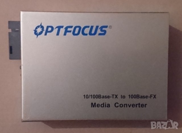 Оптичен медия конвертор Ethernet Converter, снимка 3 - Рутери - 23651932