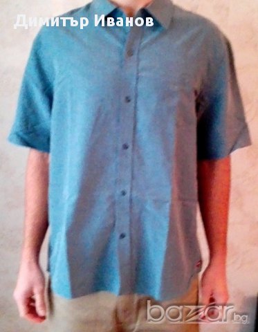 Продавам риза с къс ръкав Hawk, снимка 5 - Ризи - 17473270