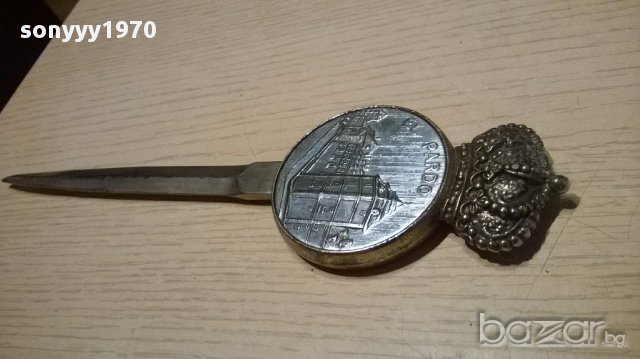 El parado-нож за колекция-21/5см-внос швеицария, снимка 10 - Антикварни и старинни предмети - 15471076