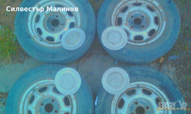 Джанти Vw 4x100 vento golf passat R 14 13 венто джанти с гуми голф др., снимка 6 - Гуми и джанти - 24397084