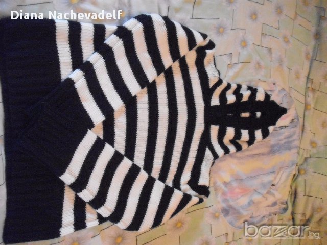 нова зимна блуза с качулка, снимка 3 - Блузи с дълъг ръкав и пуловери - 15563585