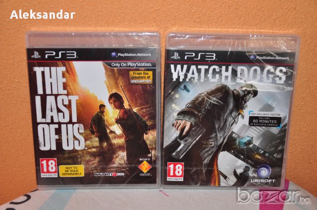 Нови Игри.the Last of us ps3,watch dogs ps3