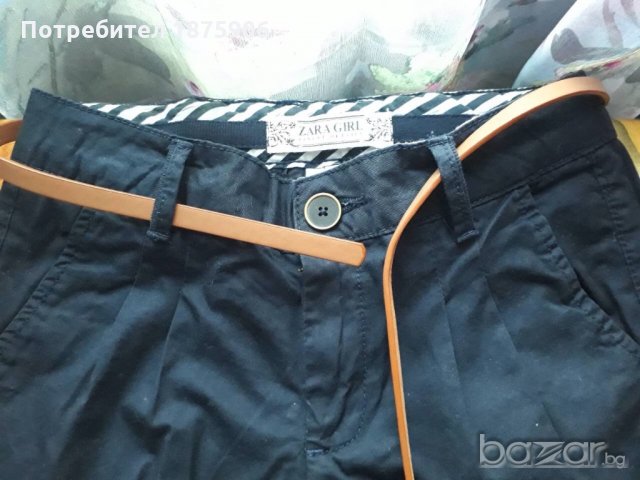 Тъмно син панталон "Zara", снимка 2 - Детски панталони и дънки - 21027418