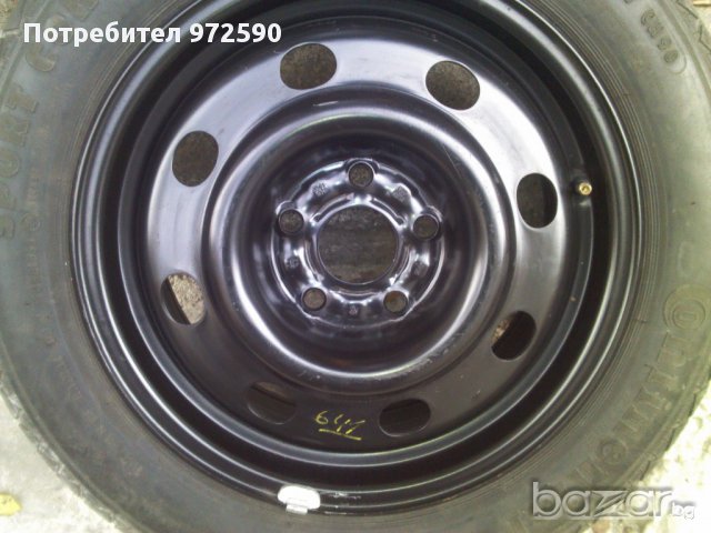 Джанти Железни 15' за Renault, снимка 6 - Гуми и джанти - 11009577