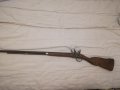 Ловна стара пушка двуцевка с външни удърници и декорации - реплика!, снимка 2