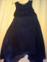 Ефирна рокличка в черно, снимка 1 - Детски рокли и поли - 23068994