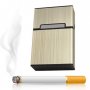 Кутия табакера за цигари за 80 мм, метална кутия с магнитен капак, снимка 11