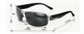 Мъжки поляризирани слънчеви очила - за спорт и шофиране-Порше дизайн., снимка 4