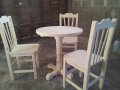 Кръгла маса и столове, снимка 5
