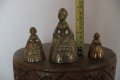 Колекционерски стари масивни бронзови - Камбанки - 3бр. !!! (00480), снимка 5