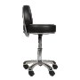 Козметичен/фризьорски стол - табуретка с облегалка Zen alto 49/62 см, снимка 4