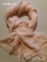 Дам.шал-/памук+вискоза/,цвят-св.розов. Закупен от Италия.