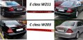 Трети LED стоп за Mercedes C-class W203 E-class W211 treti led stop, снимка 1 - Аксесоари и консумативи - 14234444