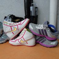 NIKE®, баскетболни КЕЦОВЕ NIKE 37 - 38 / ADIDAS® adiPRENE adiWEAR TRAXION LITESTRIKE EVA/ PUMA, снимка 4 - Маратонки - 9742673