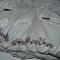 Топло Little Queen бяло яке – 116 ръст, снимка 8 - Детски якета и елеци - 19825160