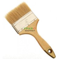 Четка за боядисване с естествен косъм и дървена дръжка, снимка 2 - Други машини и части - 16029603