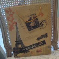 " Париж " - торбичка за подарък, снимка 3 - Подаръци за рожден ден - 23412981