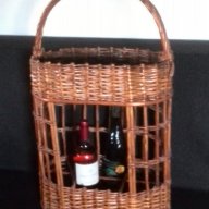 Винтидж кошница-барче за напитки, снимка 4 - Антикварни и старинни предмети - 14386529