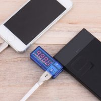 LED USB волтметър и амперметър (лаптоп, GSM зарядно, компютър и др.), снимка 2 - Захранвания и кутии - 19942332