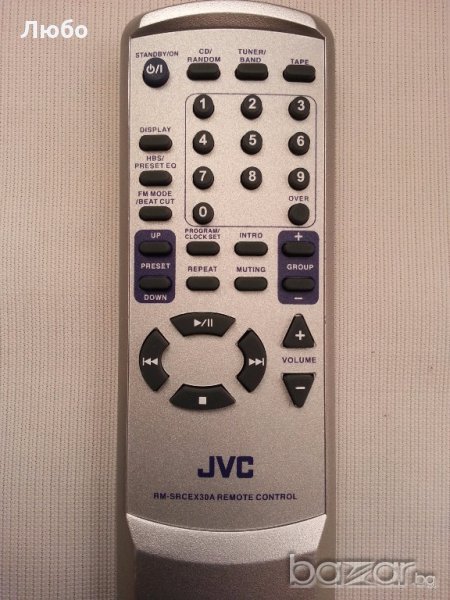 Дистанционни JVC, снимка 1